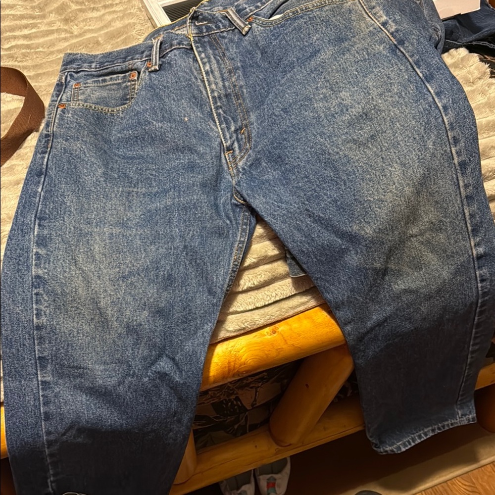 Signature by Levi Strauss Blue Relaxed Jeans with Vintage Appeal